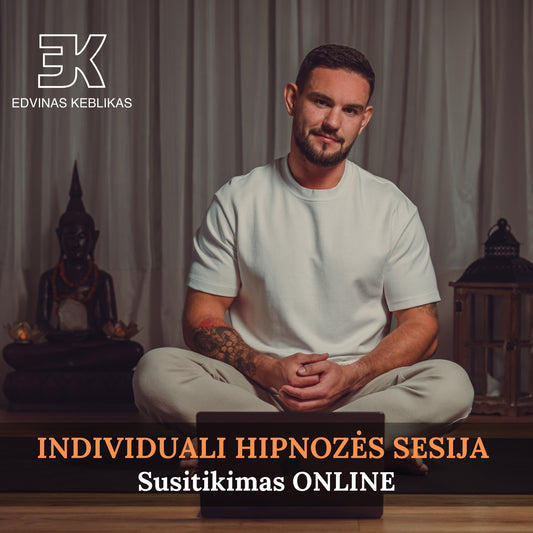 Individuali hipnozės sesija online (rezervacija)